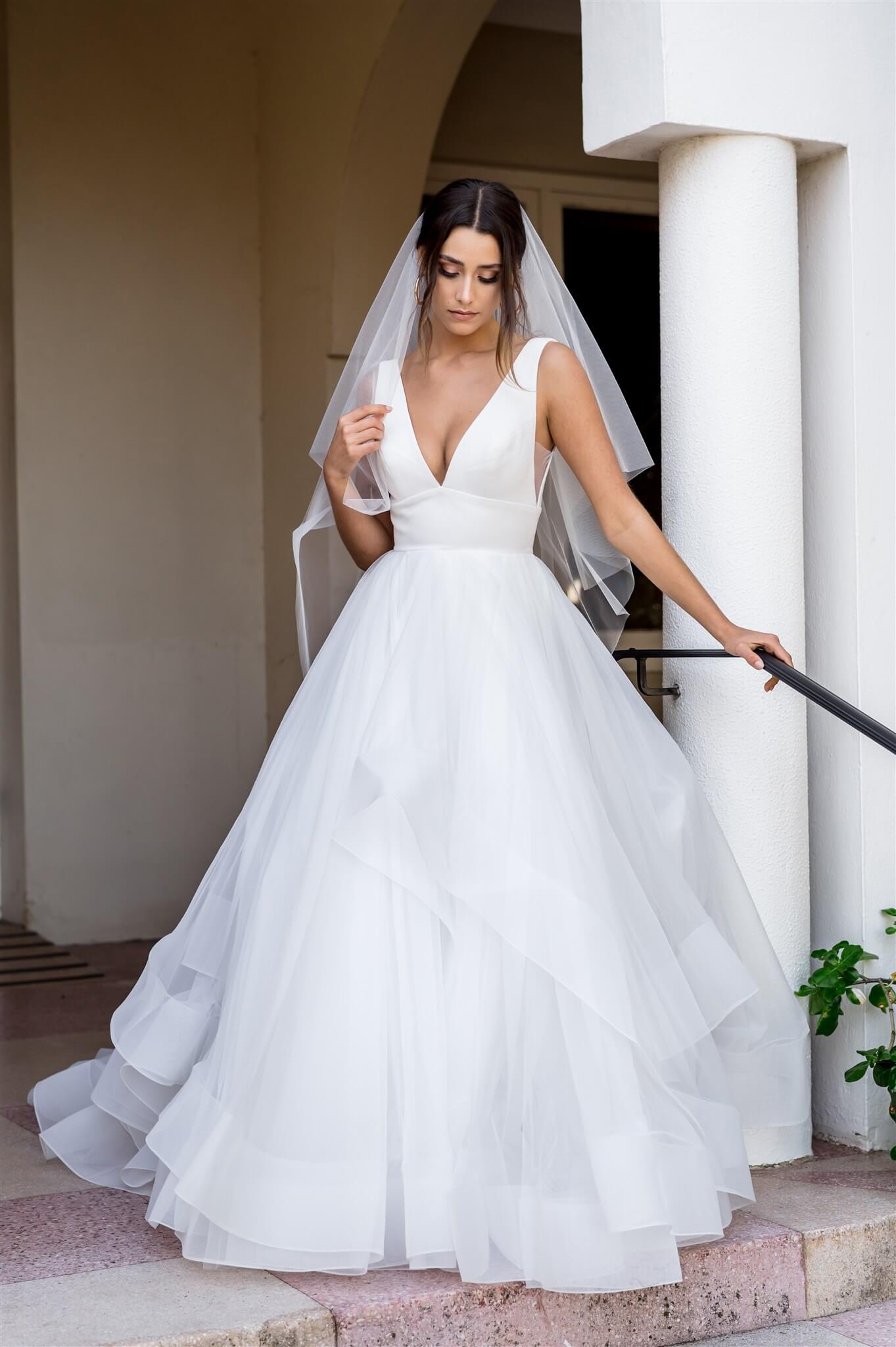 Glimmer Tulle Veil